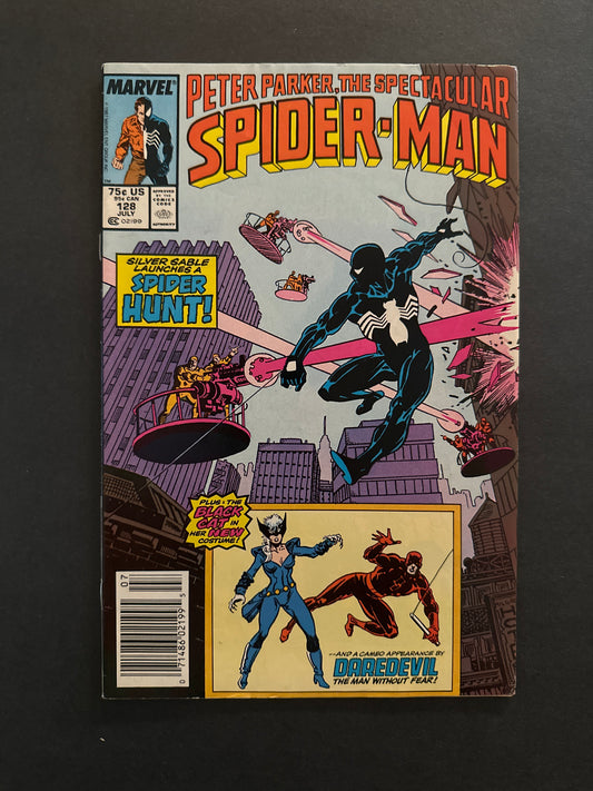 Spectacular Spider-Man #128 1987