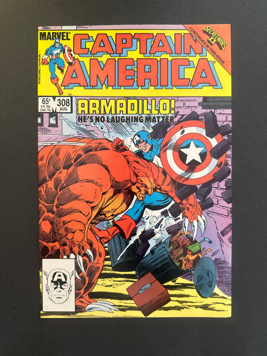 Captain America #308 1985