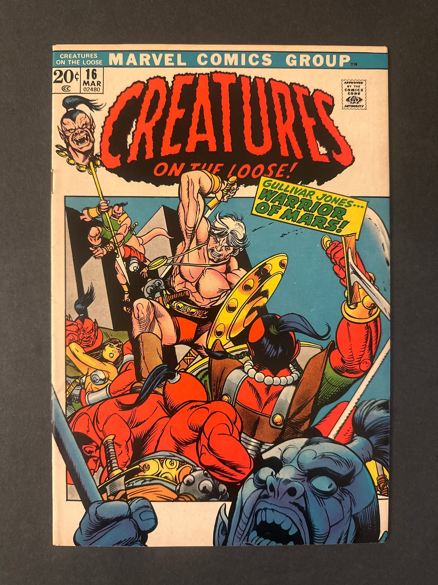 Creatures on The Loose #16 (FN+/VF-) 1972