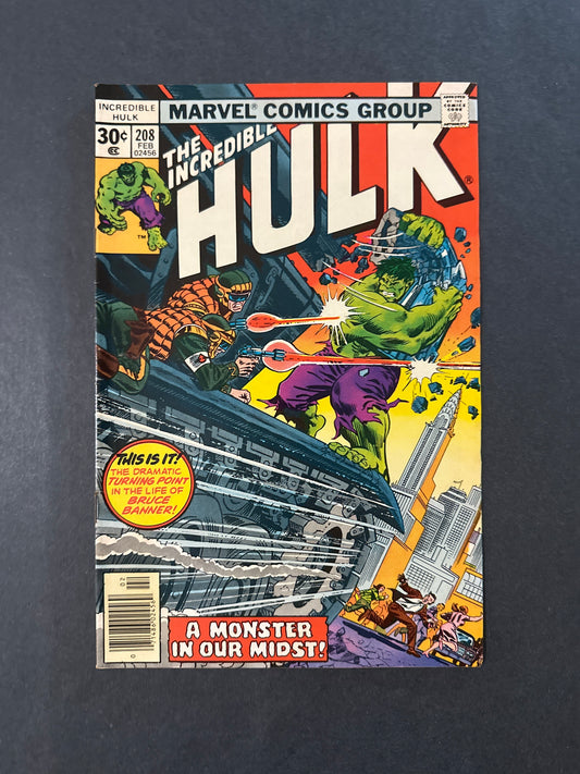 Incredible Hulk #208 1977