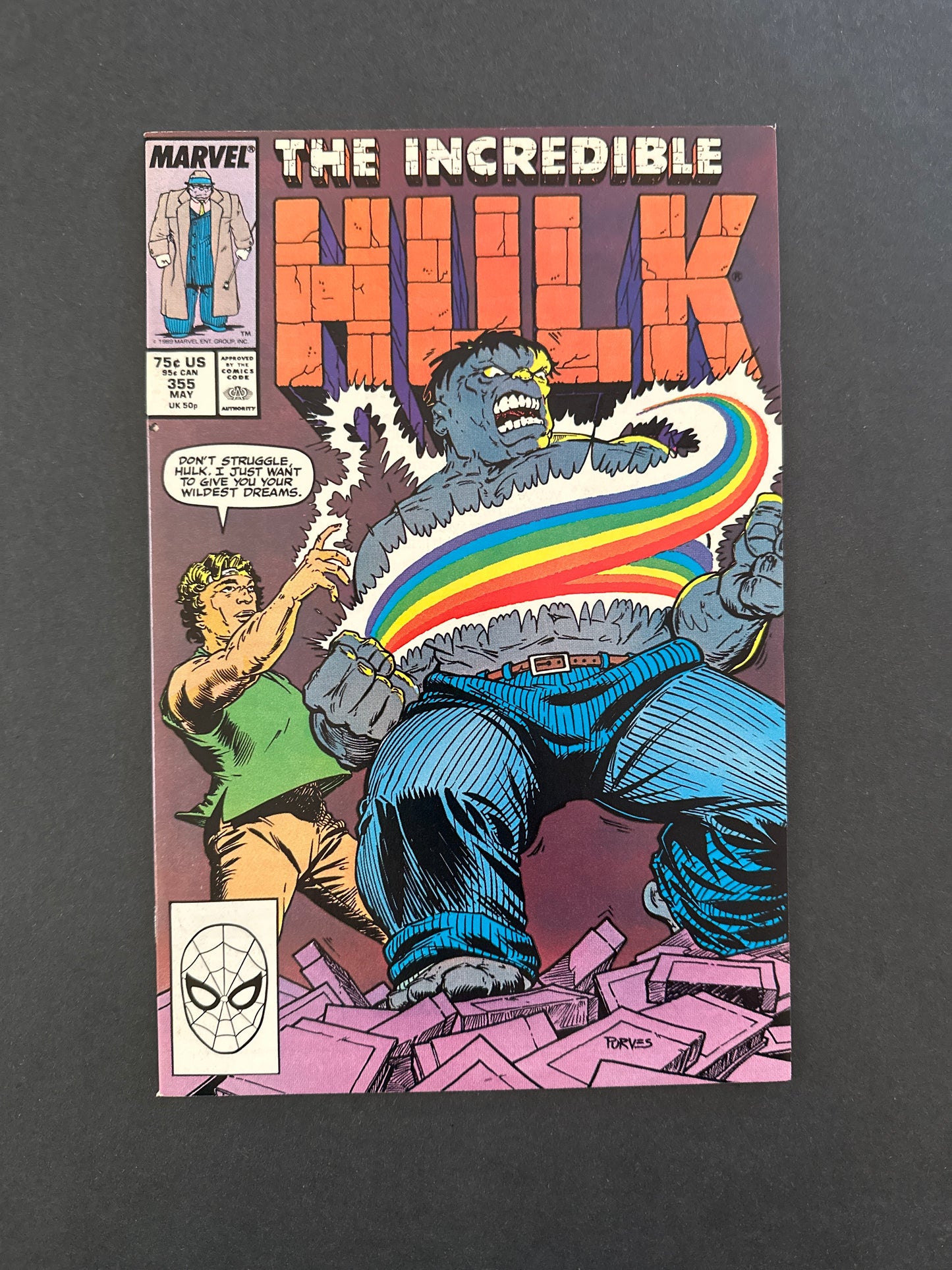 Incredible Hulk #355 1989