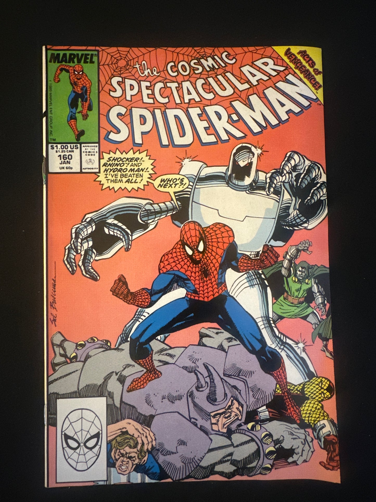 Spectacular Spider-Man #160 1990