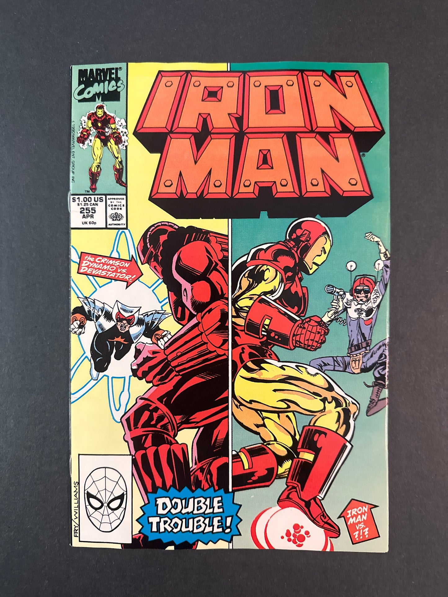 IRON MAN #255 1990