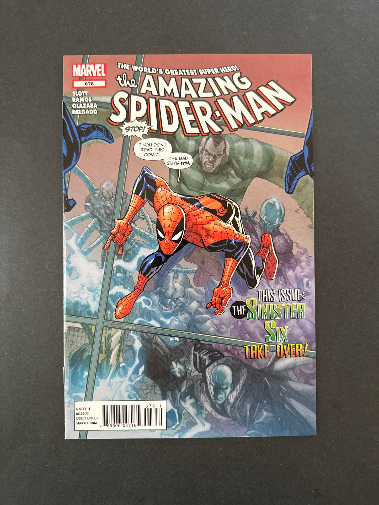 Amazing Spider-Man #676 2012￼