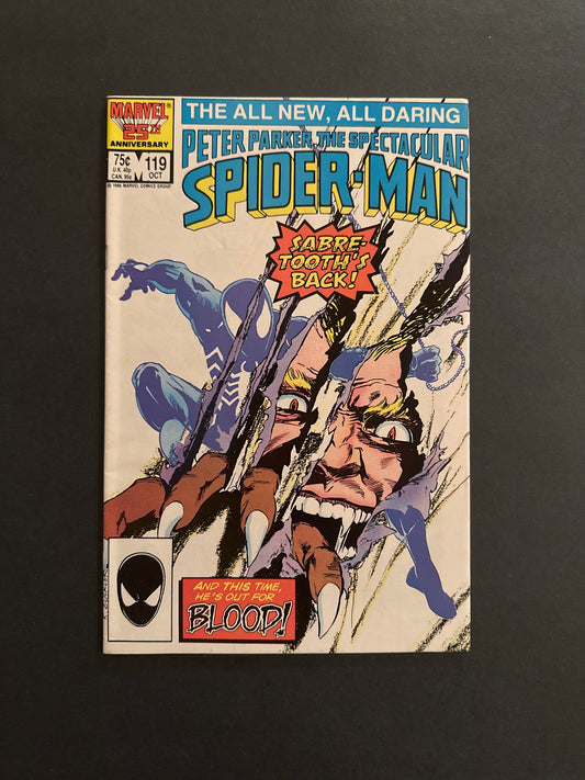 Spectacular Spider-Man #119 1986