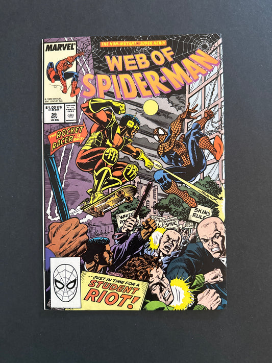 Web of Spider-Man #56 1989