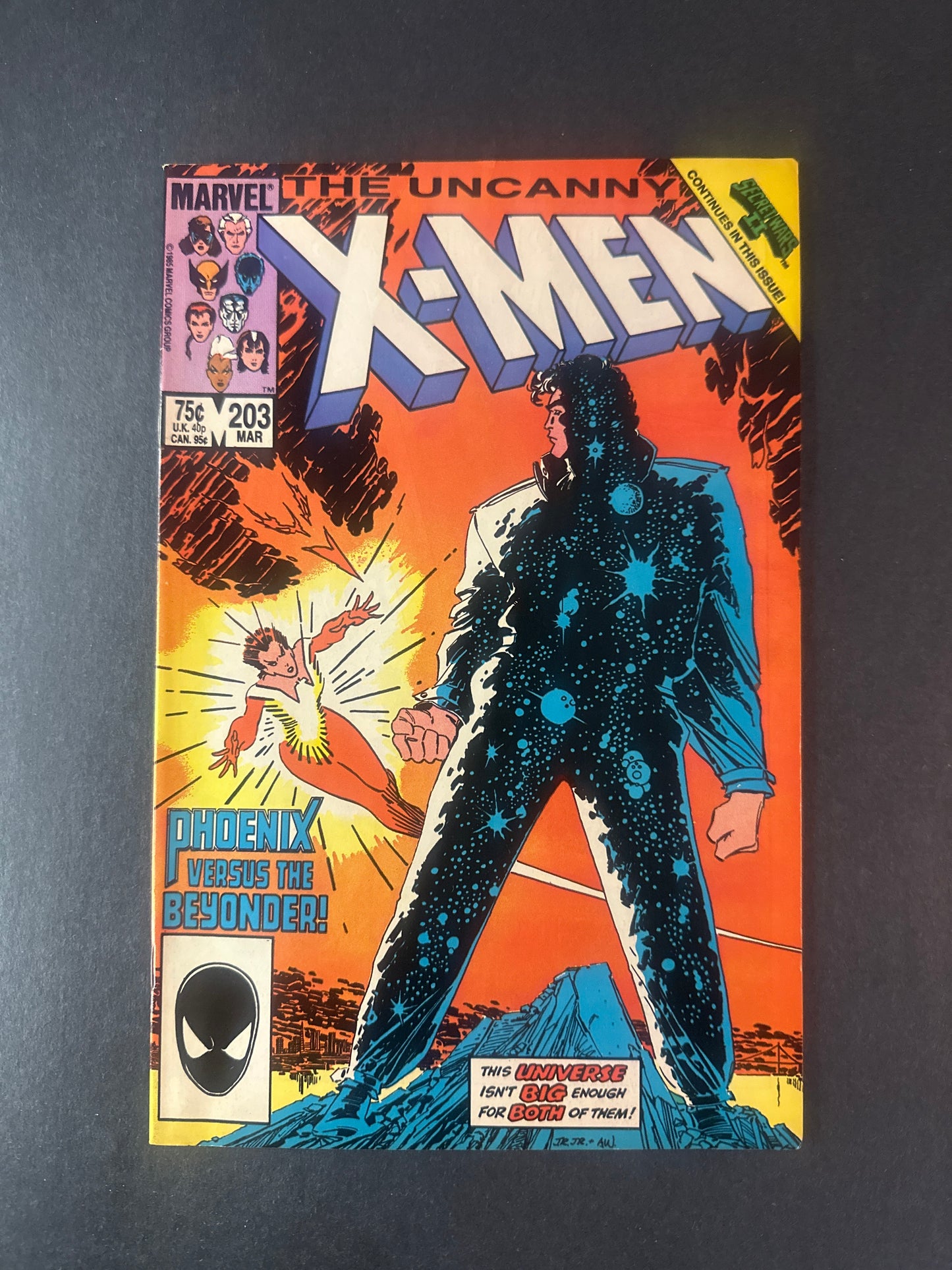 Uncanny X-Men #203 1986