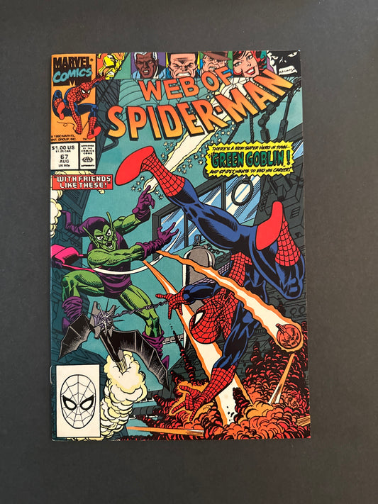 Web of Spider-Man #67 1990
