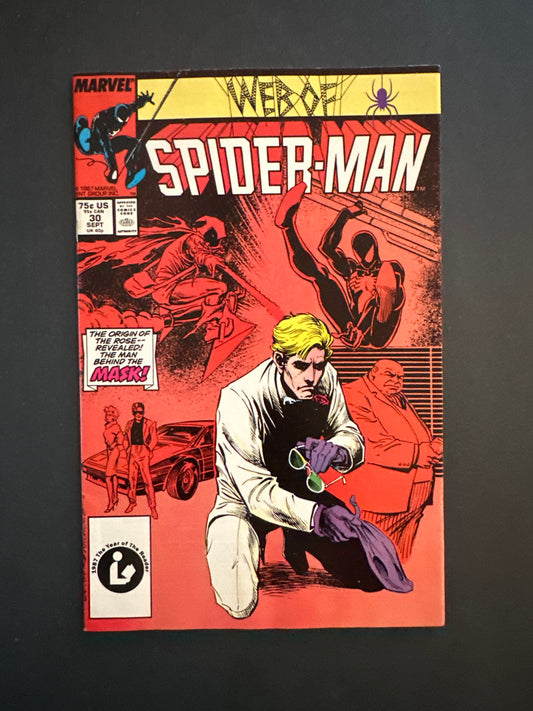 Web of Spider-Man #30 1987