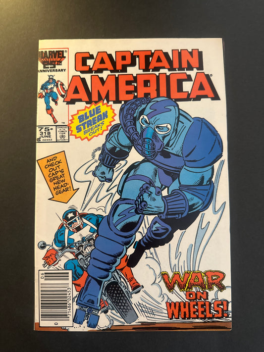 Captain America #318 1986