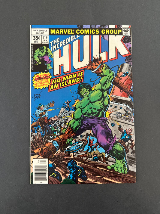 Incredible Hulk  #219 1978