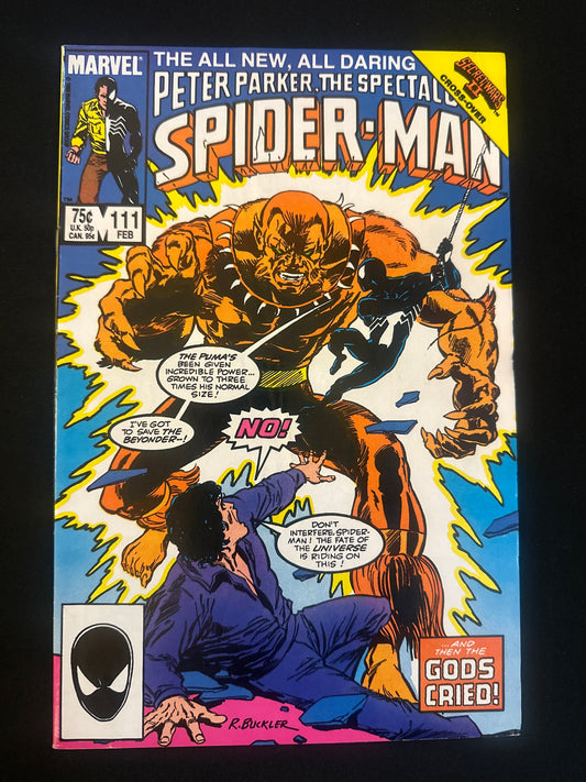 Spectacular Spider-Man #111 1986