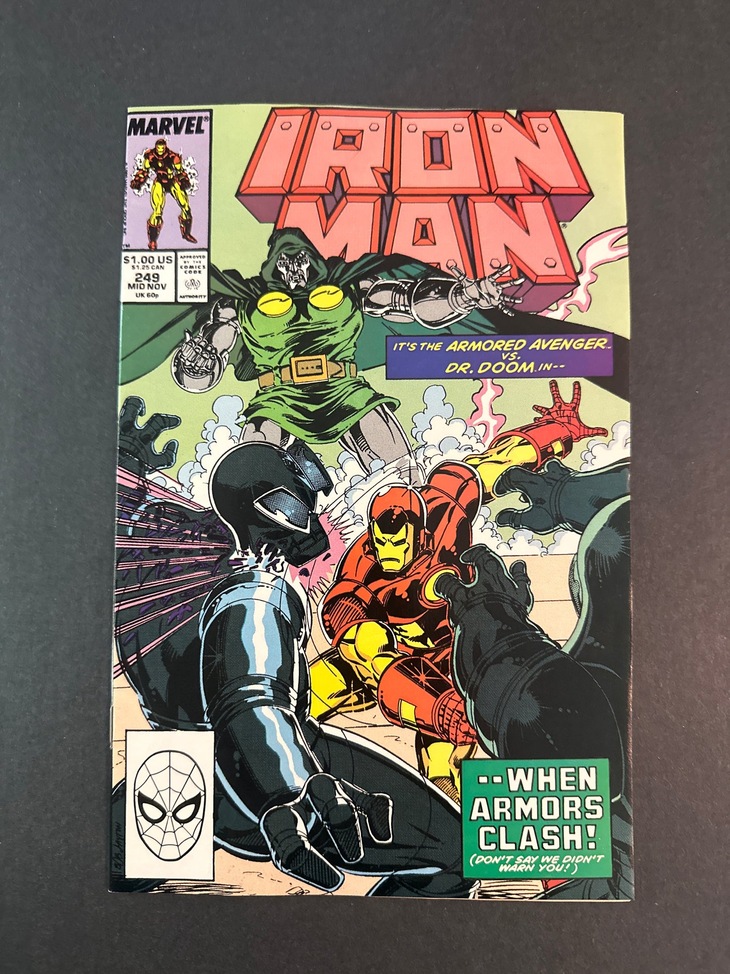 IRON MAN #249 1989