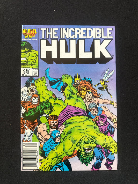 Incredible Hulk #322 1986