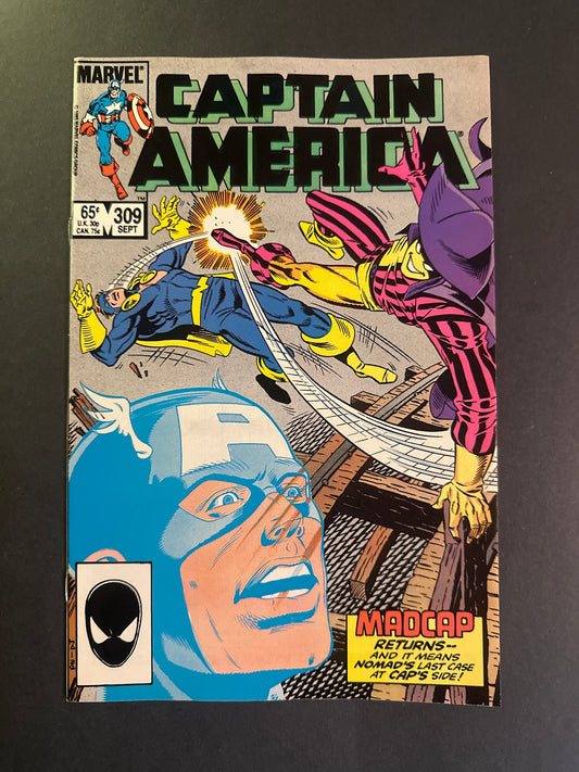 Captain America #309 1985