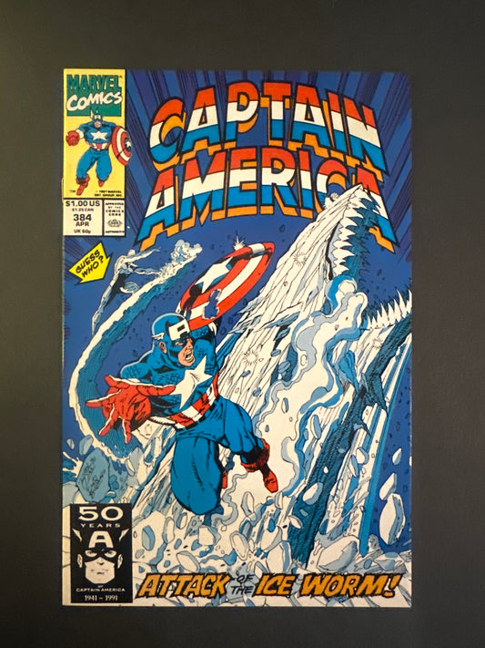 Captain America #384 1991