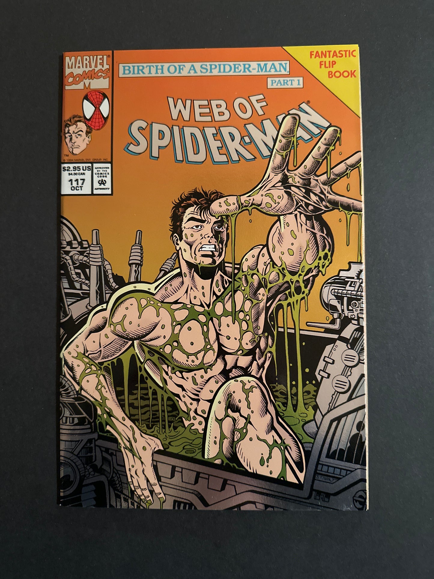 Web of Spider-Man #117 1994 Foil Variant