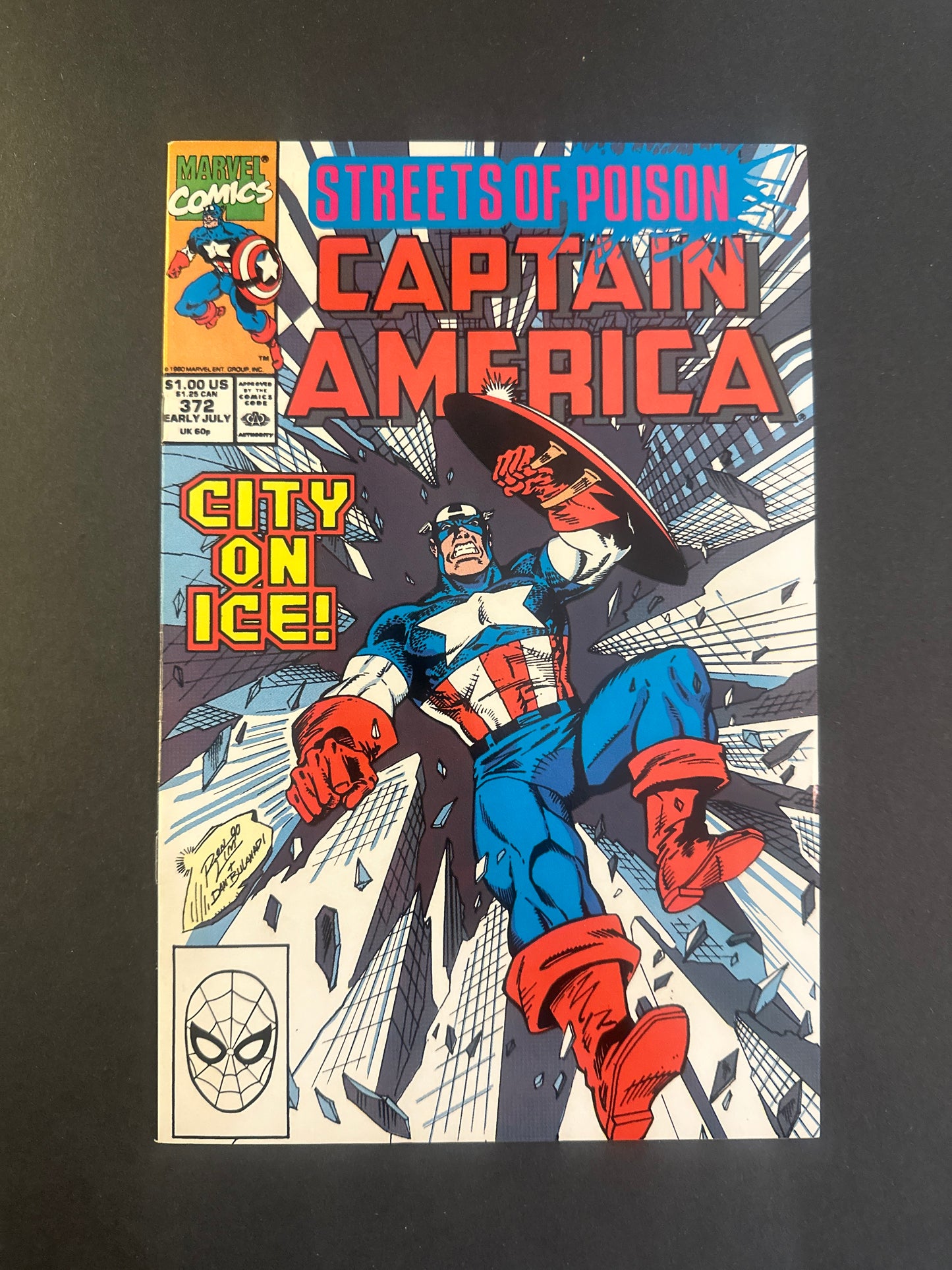 Captain America #372 1990