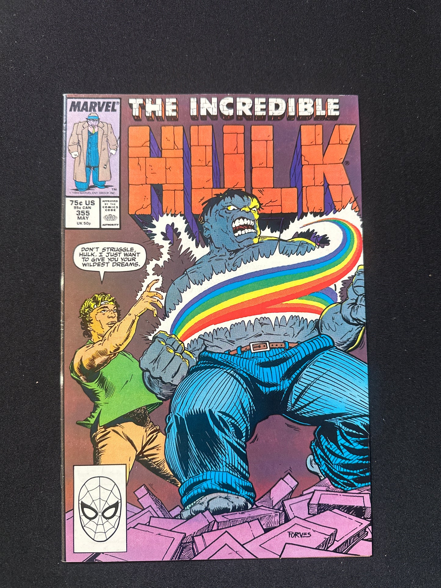 Incredible Hulk #355 1989