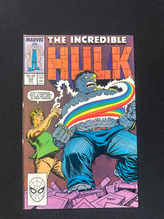 Incredible Hulk #355 1989