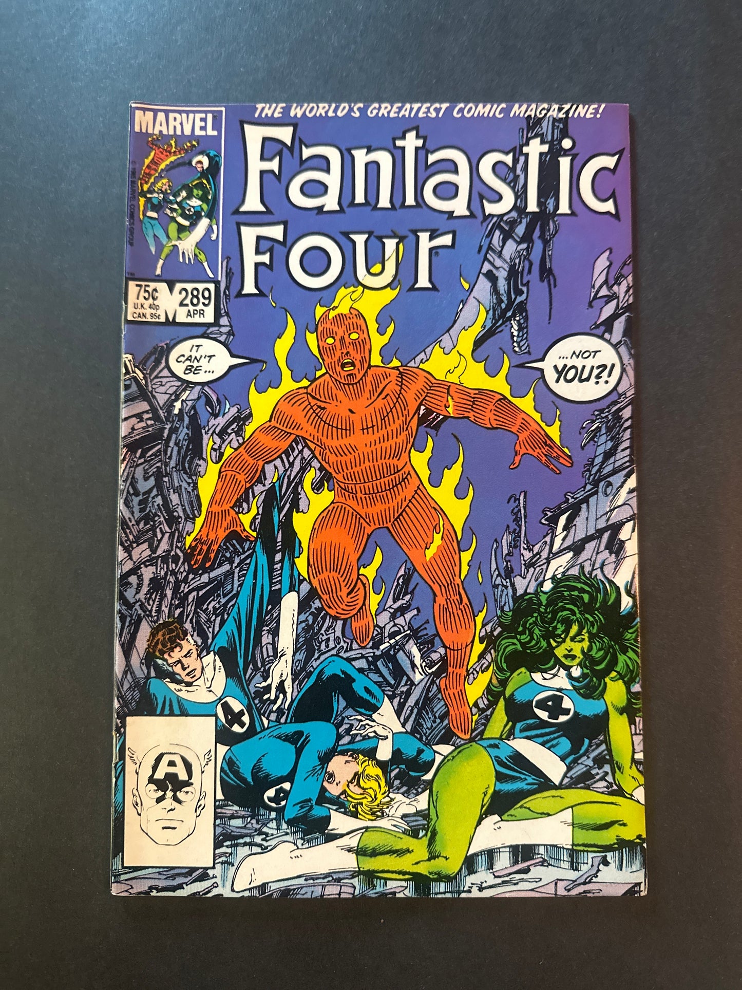 Fantastic Four #289 1986