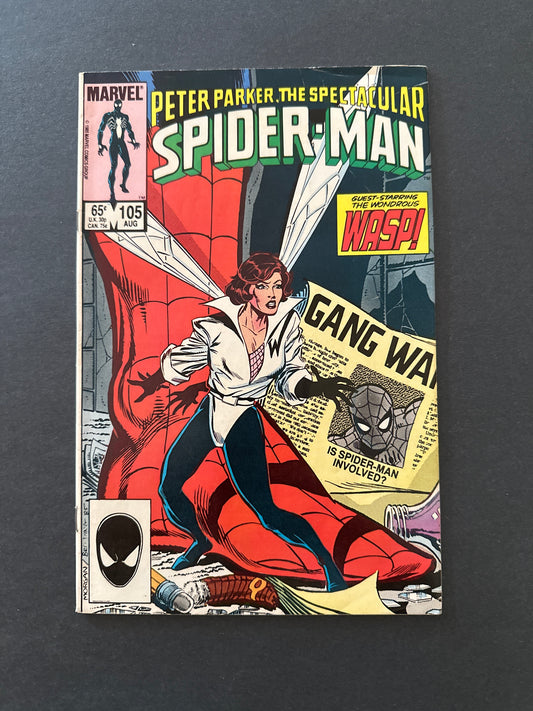 Spectacular Spider-Man #105 1985