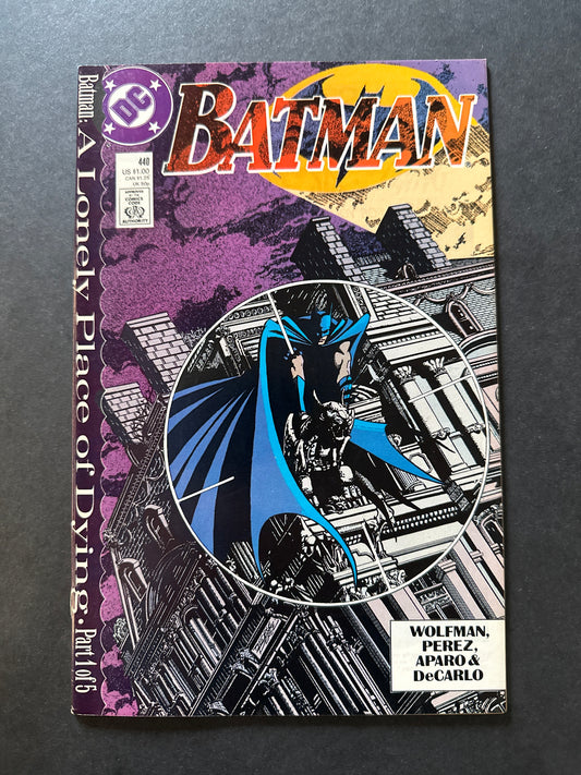 Batman #440      1989