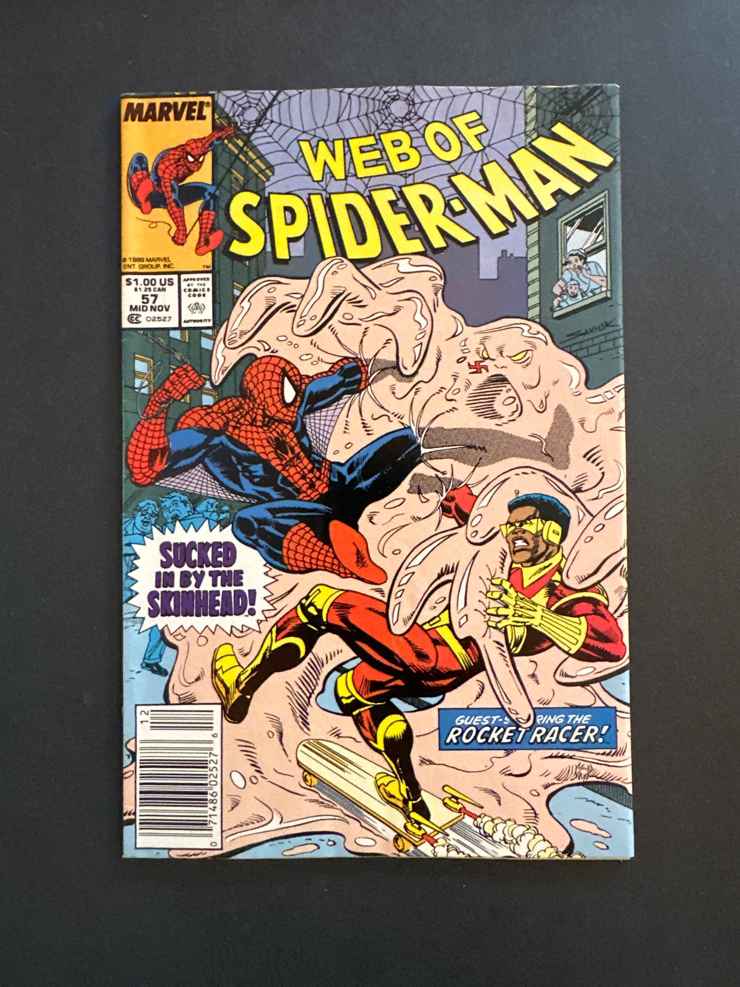 Web of Spider-Man #57 1989