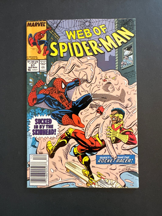 Web of Spider-Man #57 1989