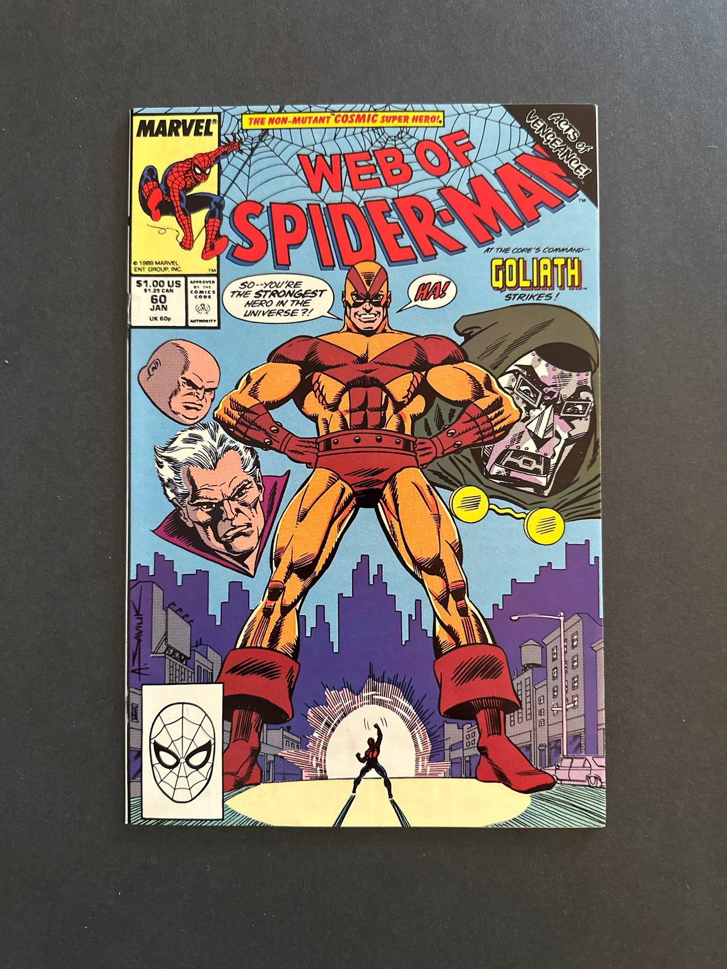 Web of Spider-Man #60 1990