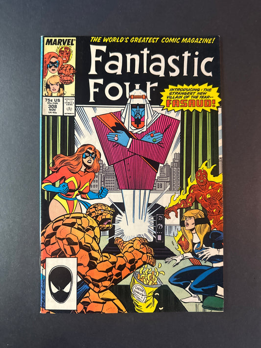Fantastic Four #308 1987