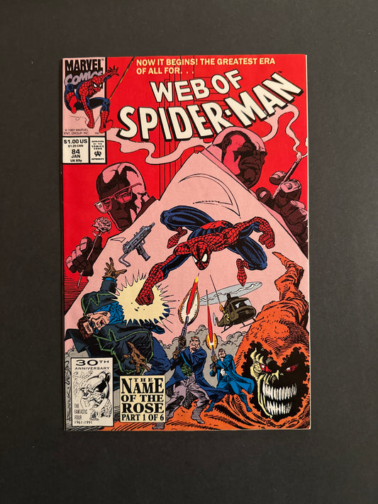 Web of Spider-Man #84 1992