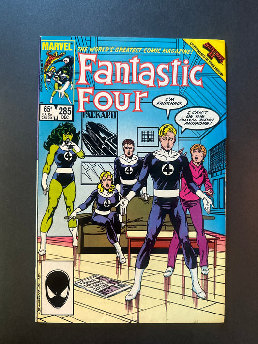 Fantastic Four #285 1985