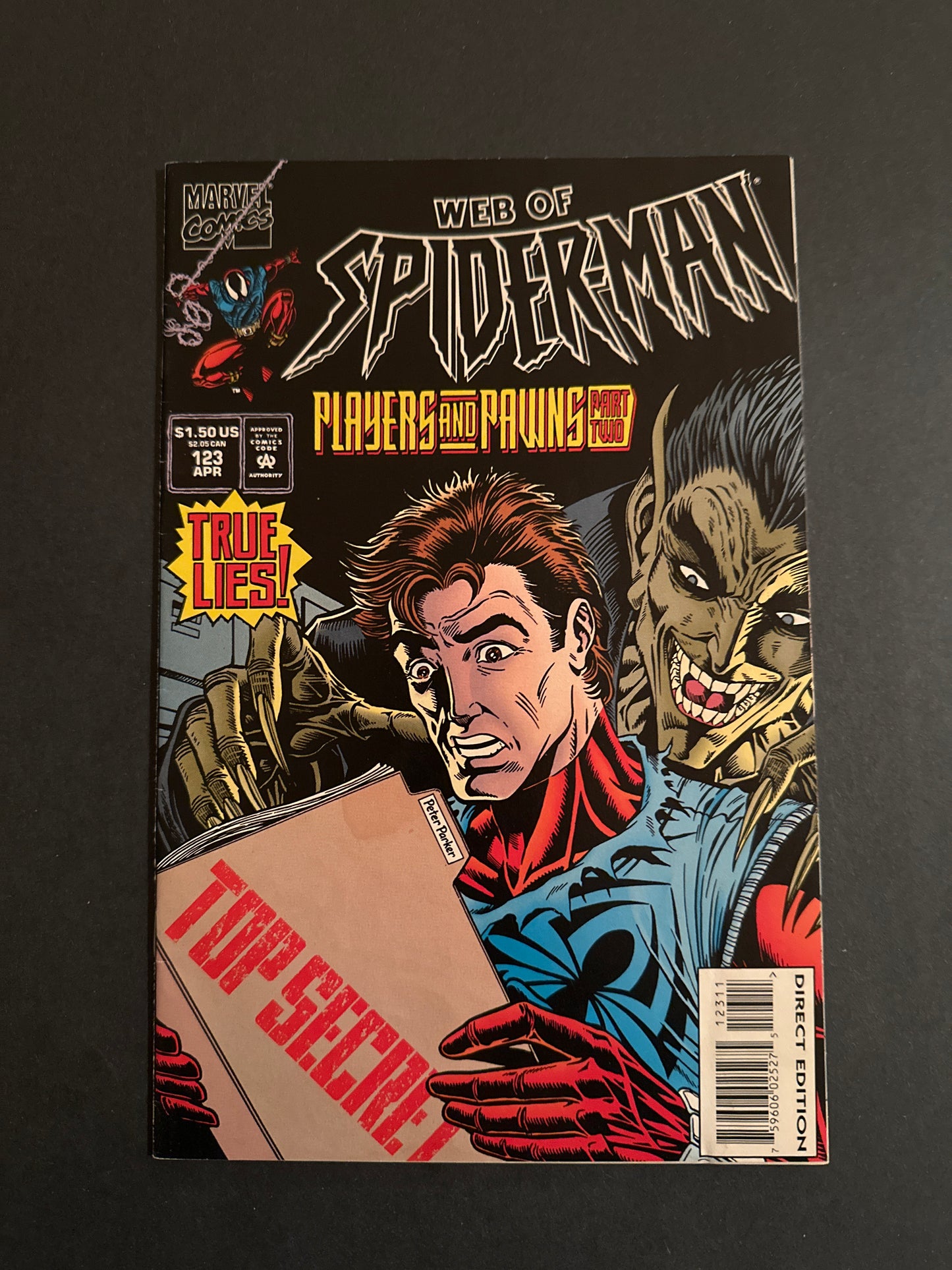 Web of Spider-Man #123 1995