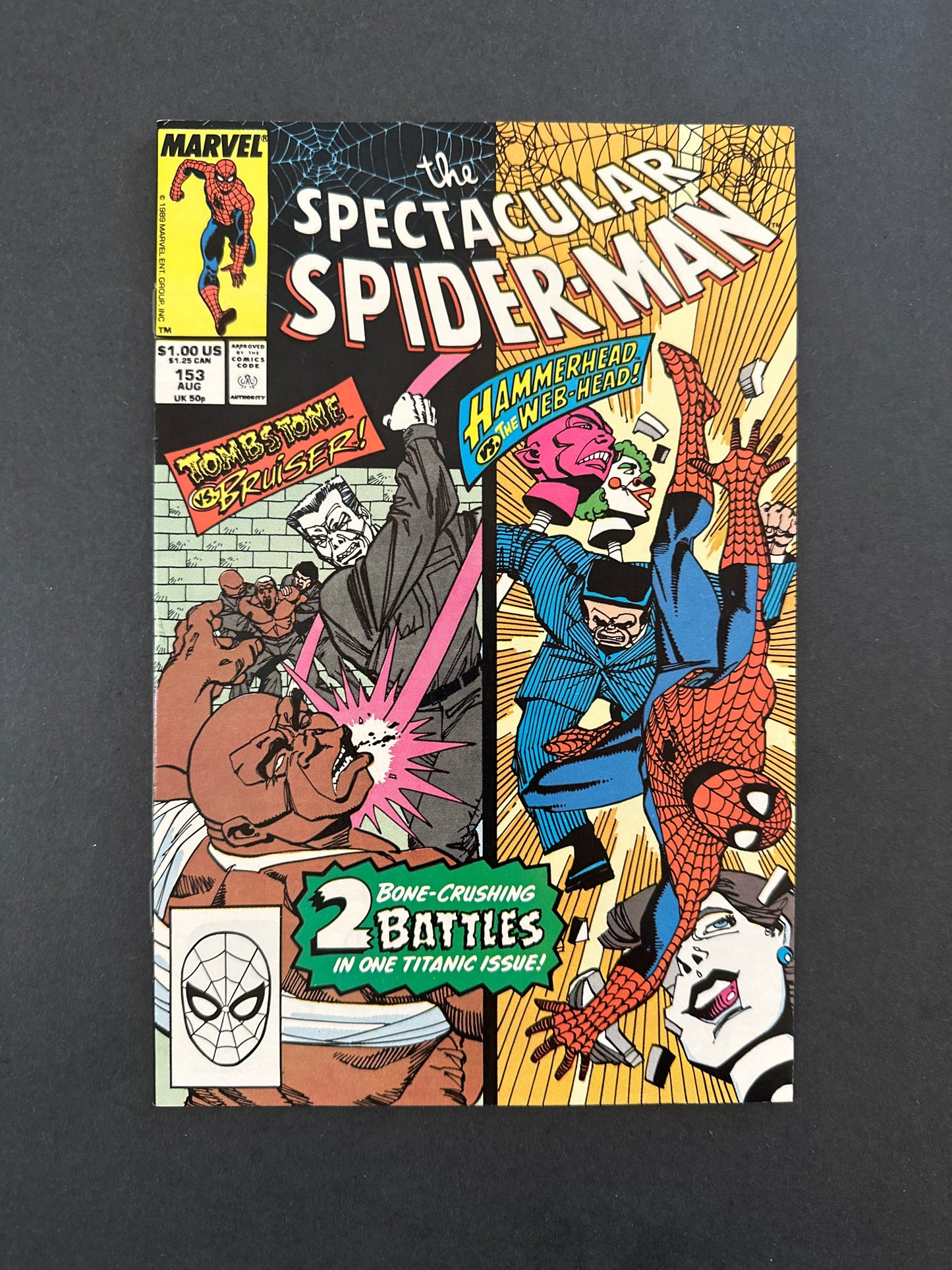Spectacular Spider-Man #153 1989