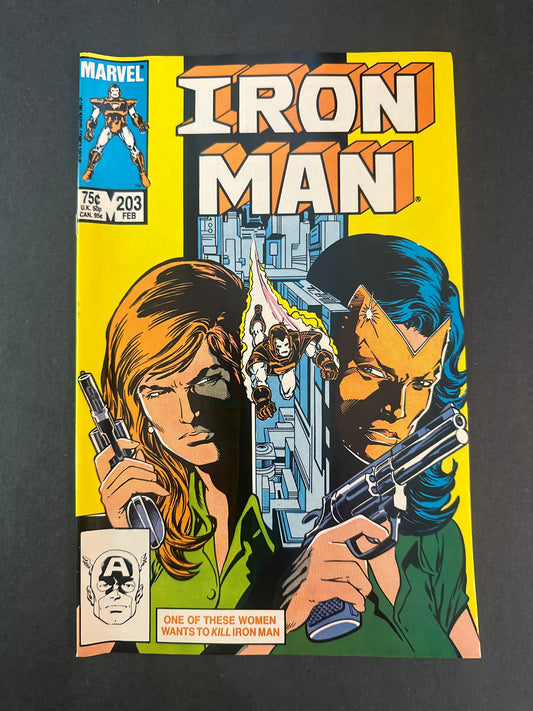 IRON MAN #203 1986