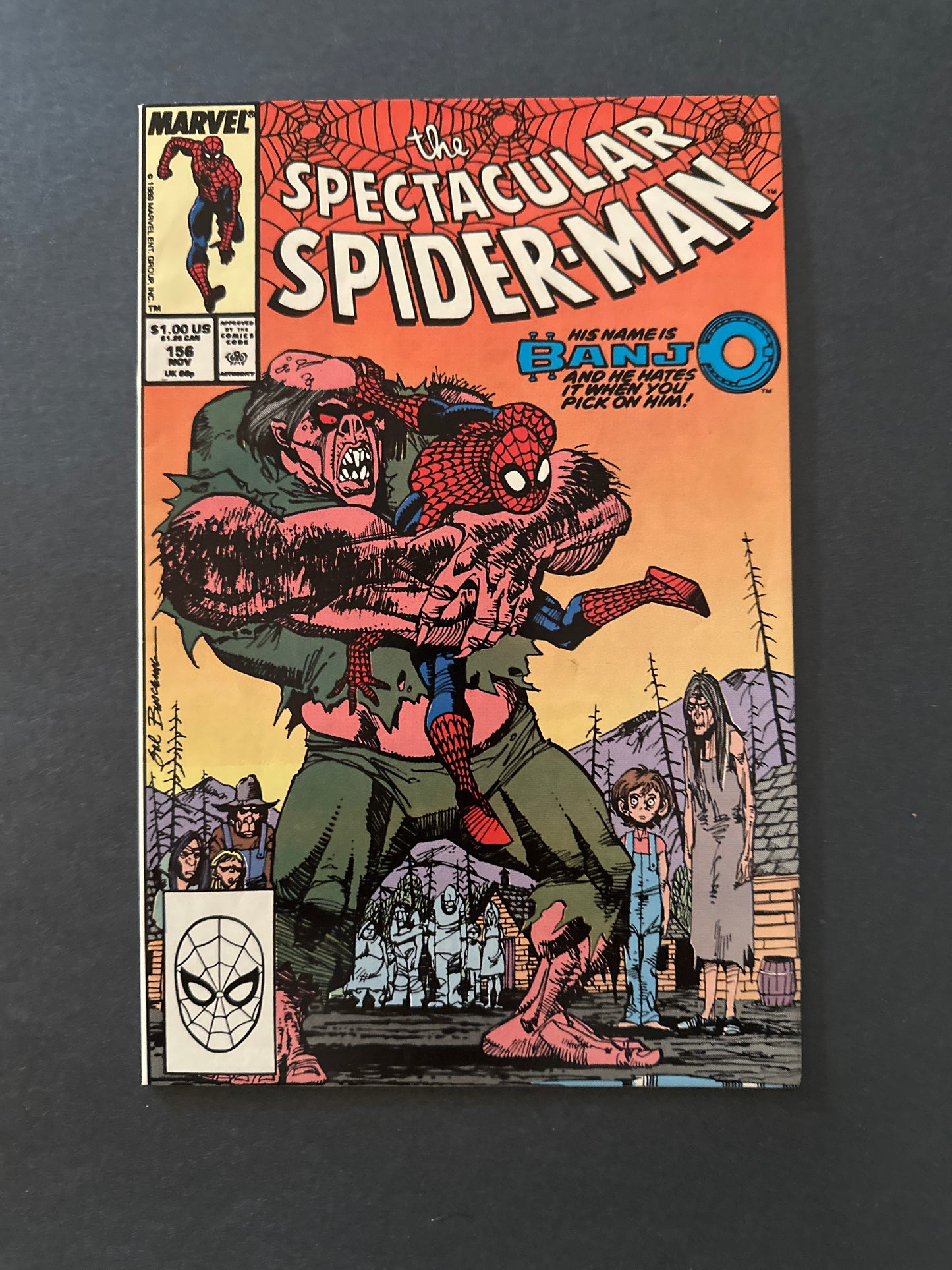 Spectacular Spider-Man #156 1989