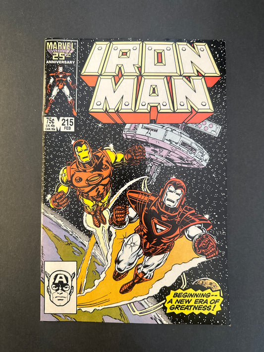 IRON MAN #215 1987