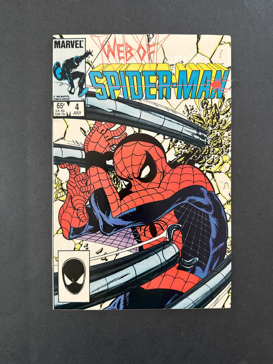 Web of Spider-Man #4 1985