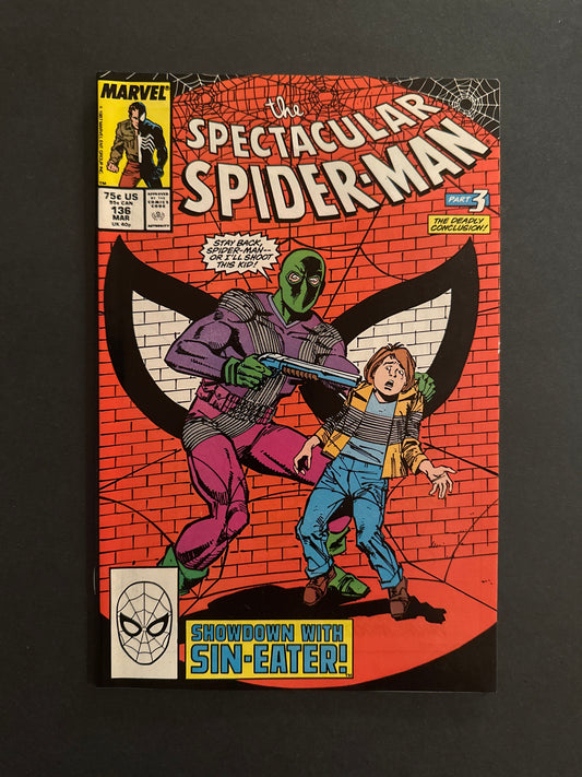 Spectacular Spider-Man #136 1988