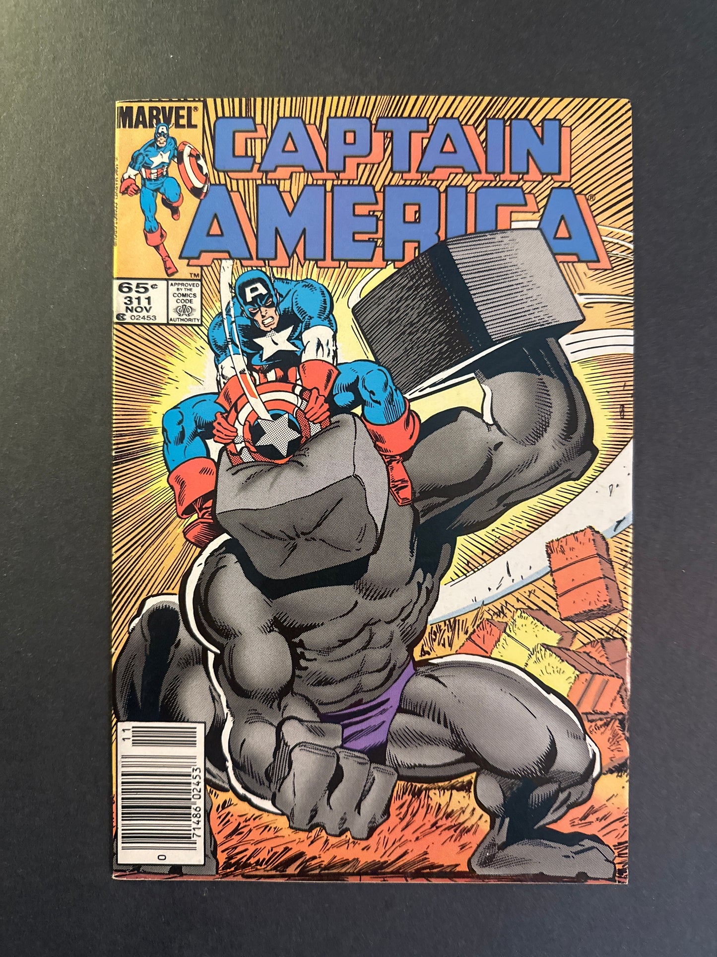 Captain America #311 1985