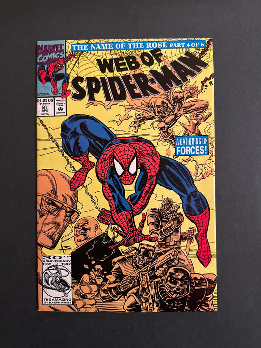 Web of Spider-Man #87 1992