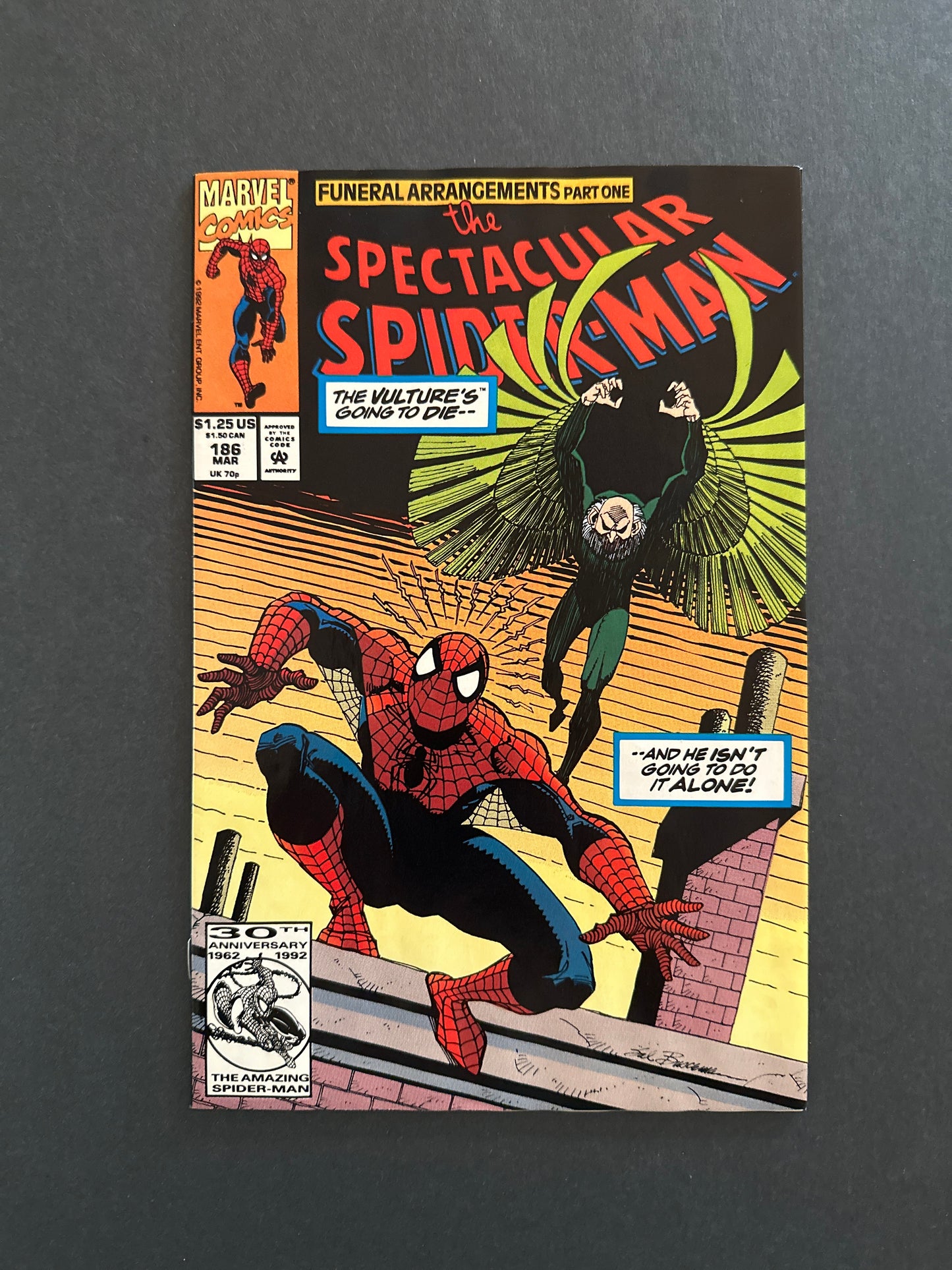 Spectacular Spider-Man #186 1992