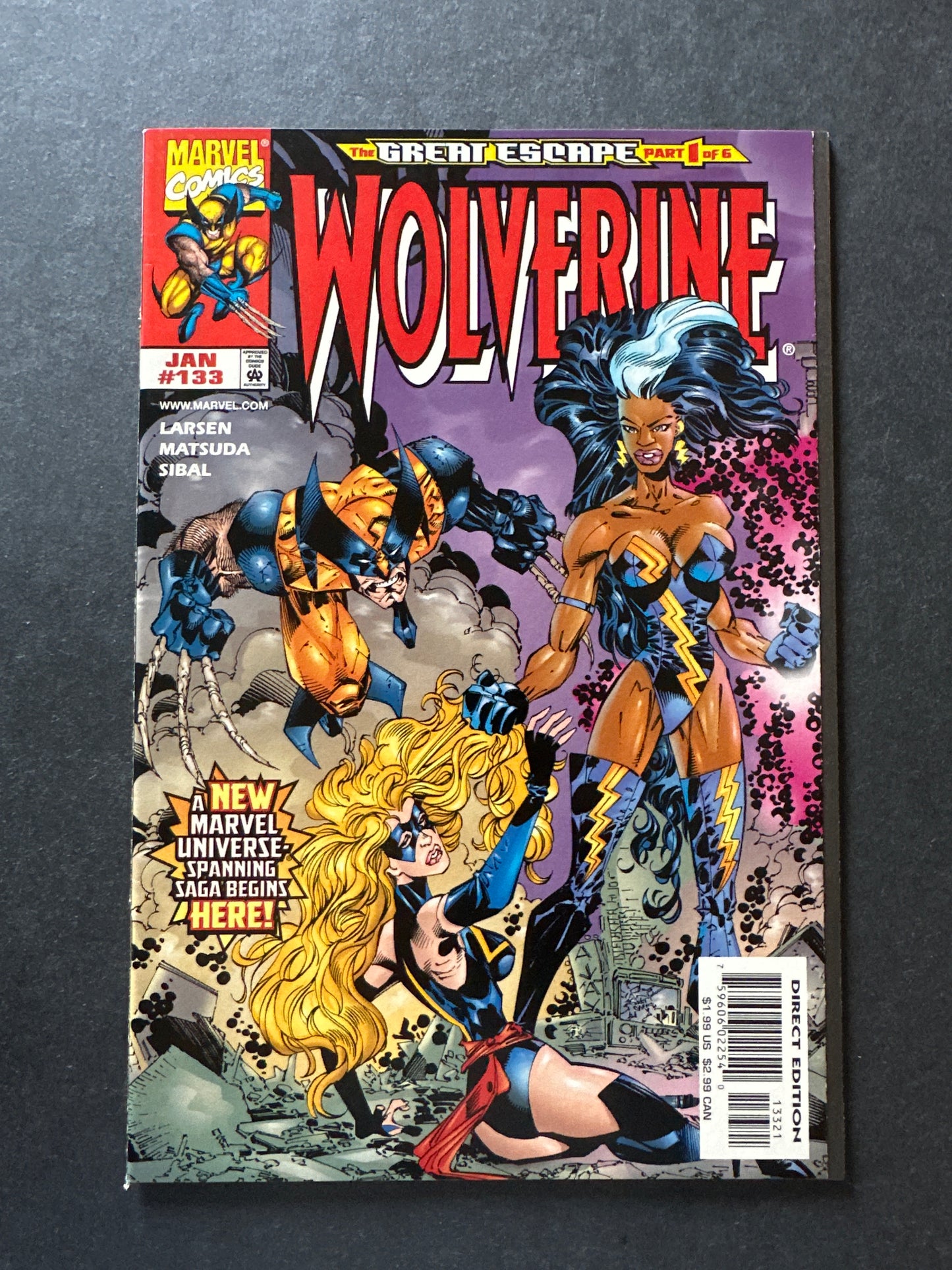 Wolverine #133 1999 Variant