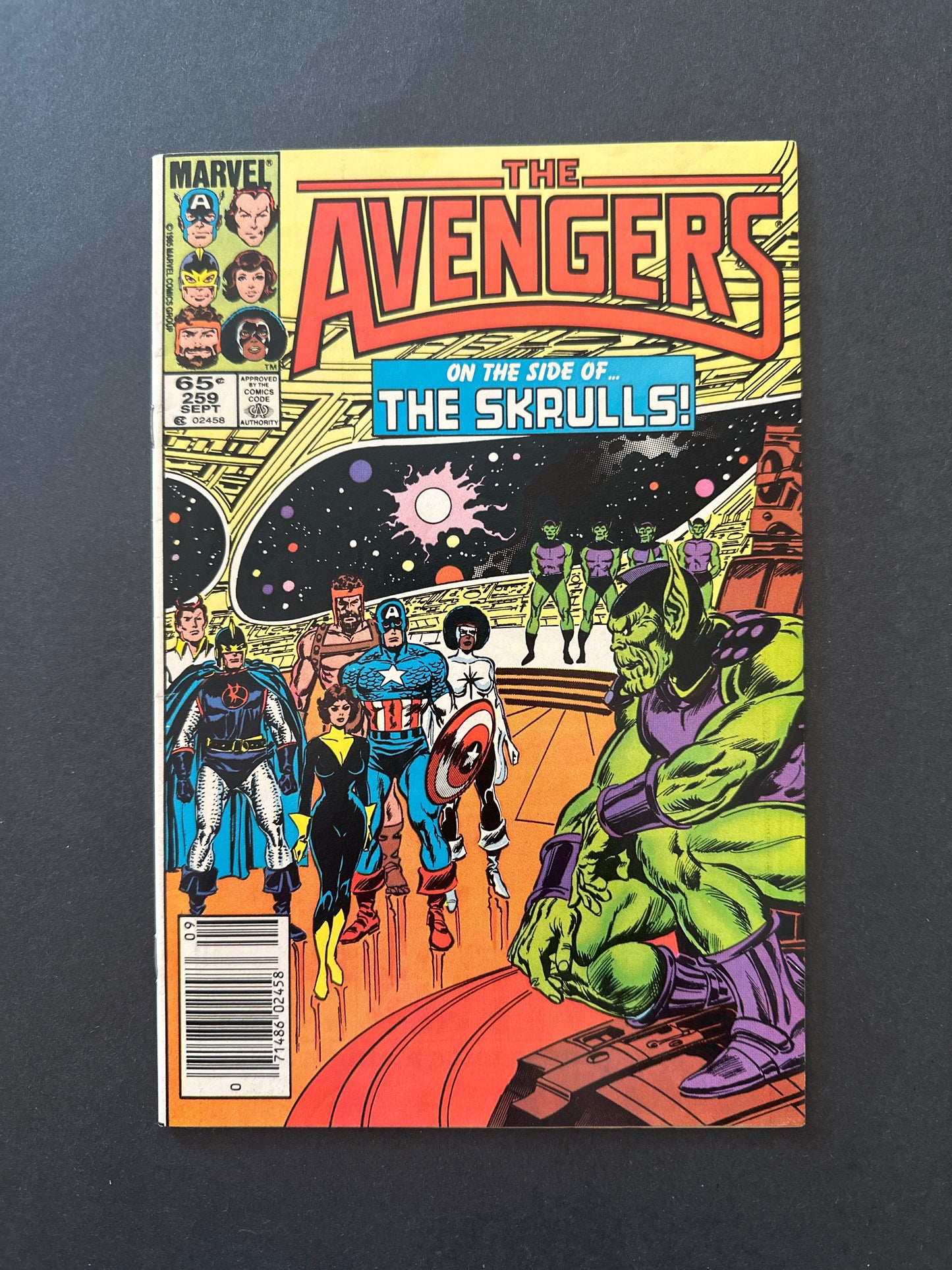 Avengers #259 1985