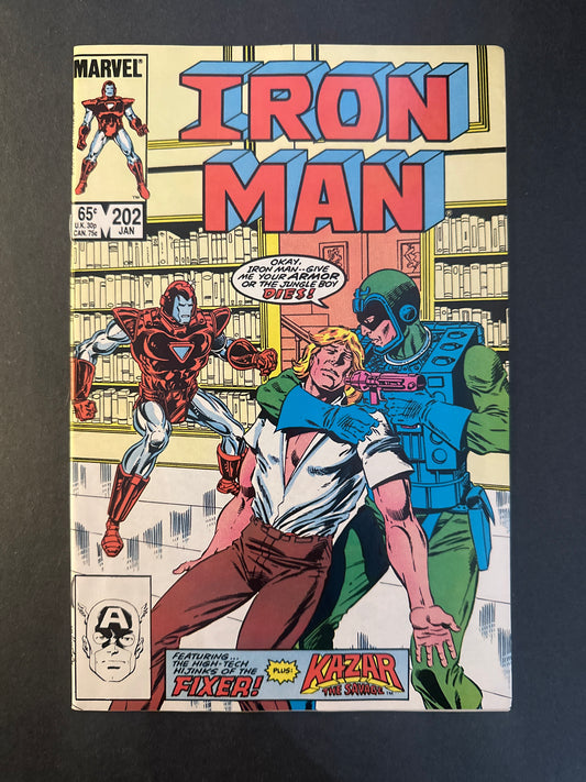 IRON MAN #202 1986