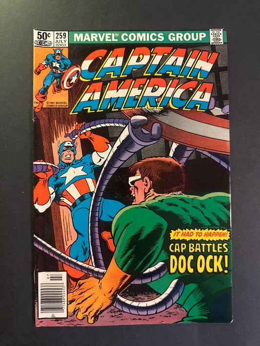 Captain America #259 1981