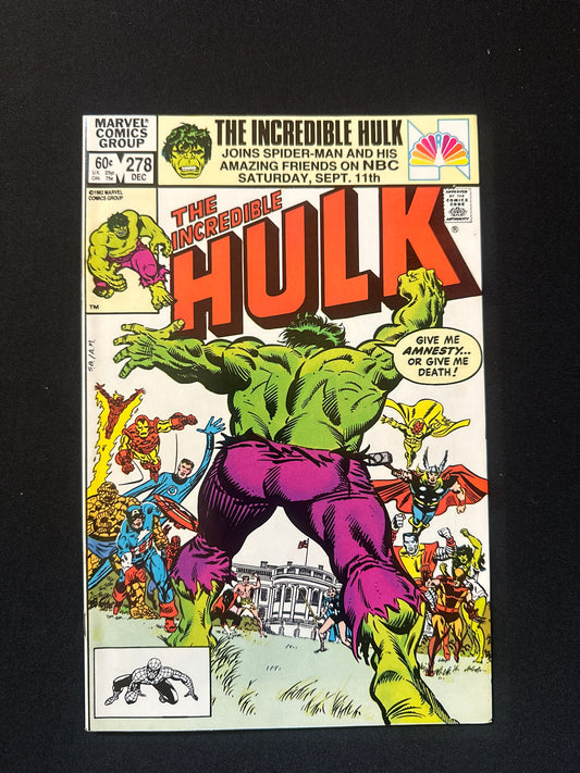 Incredible Hulk #278 1982