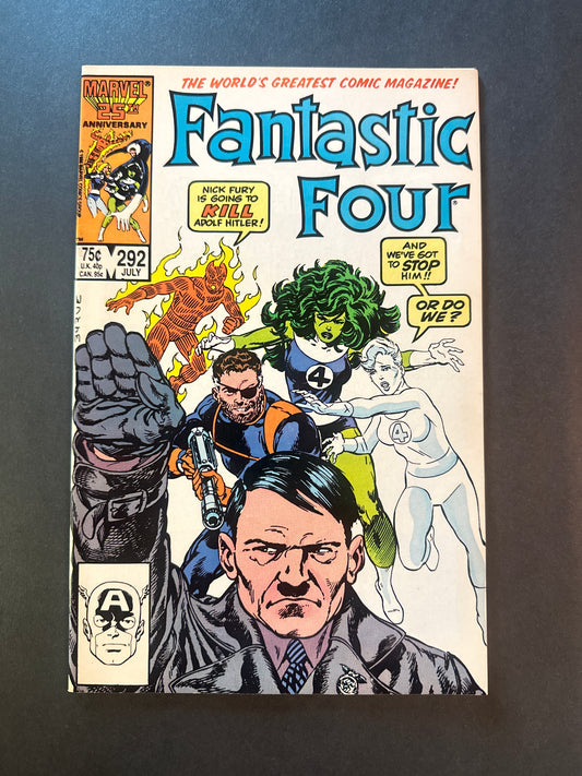 Fantastic Four #292 1986