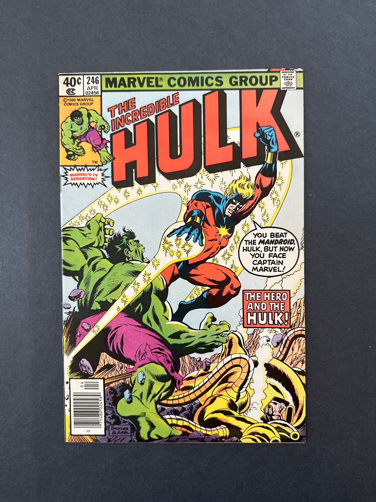 Incredible Hulk #246 1980